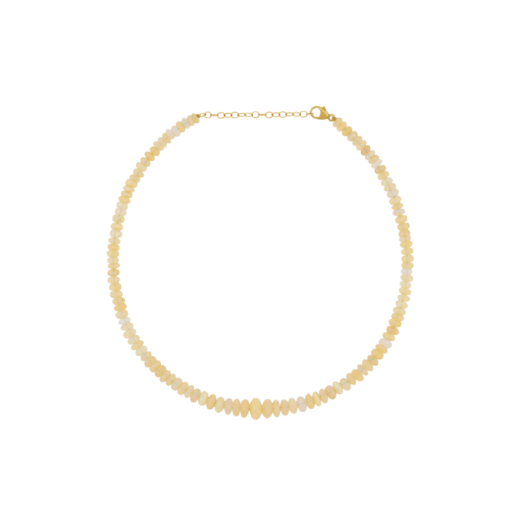 JIA JIA - Soleil Graduated Faceted Opal Necklace – Henri Noël