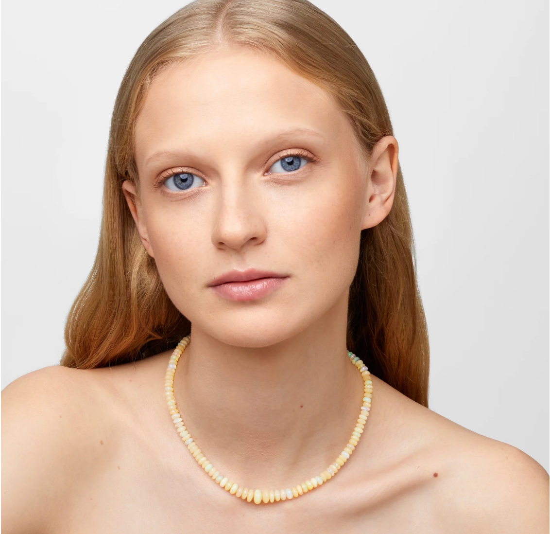 JIA JIA - Soleil Graduated Faceted Opal Necklace – Henri Noël