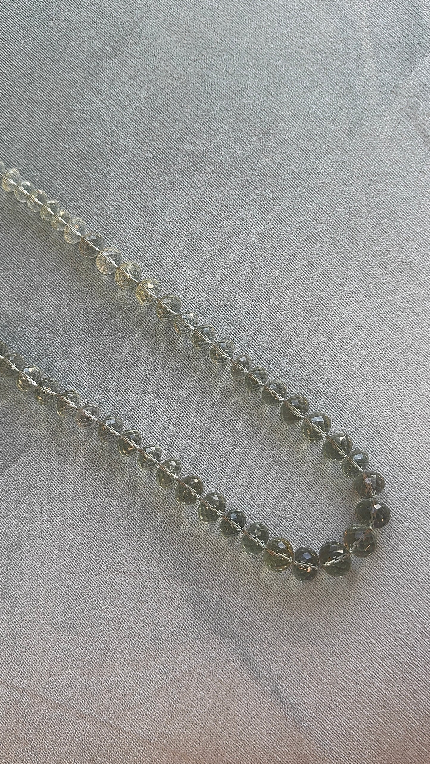 JIA JIA - Oracle Green Amethyst Faceted Necklace – Henri Noël