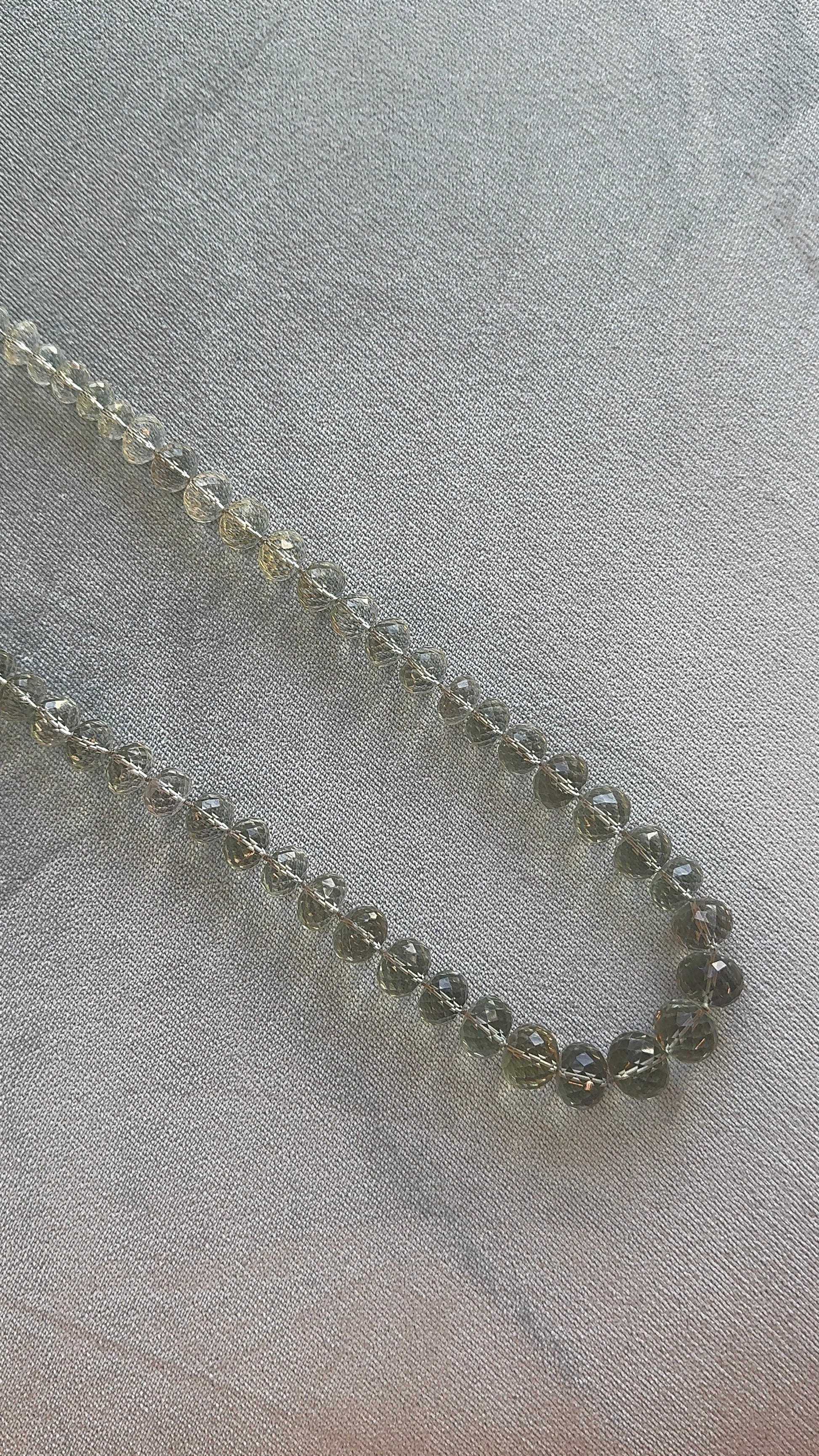 JIA JIA - Oracle Green Amethyst Faceted Necklace – Henri Noël