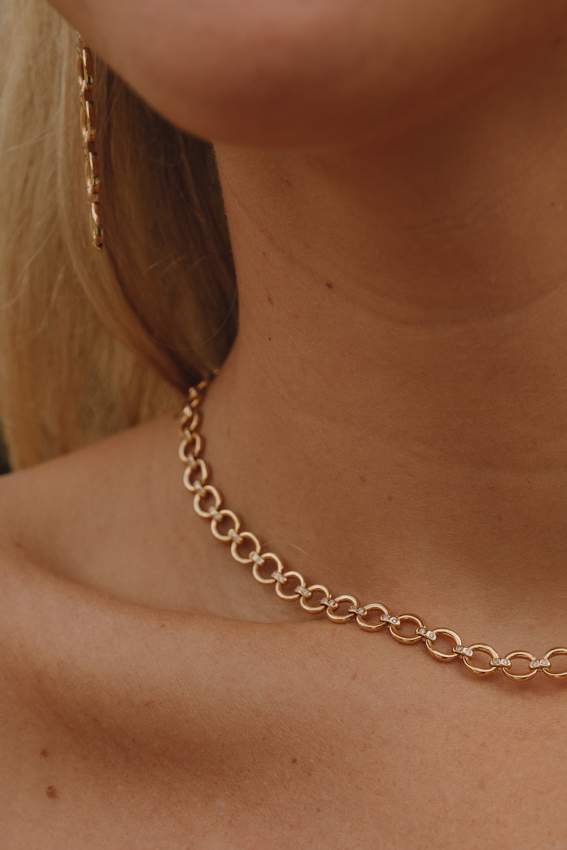 Lawson Twin Chain Necklace – Henri Noël