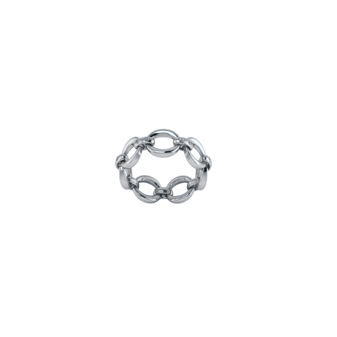 Lawson Twin Chain Ring – Henri Noël