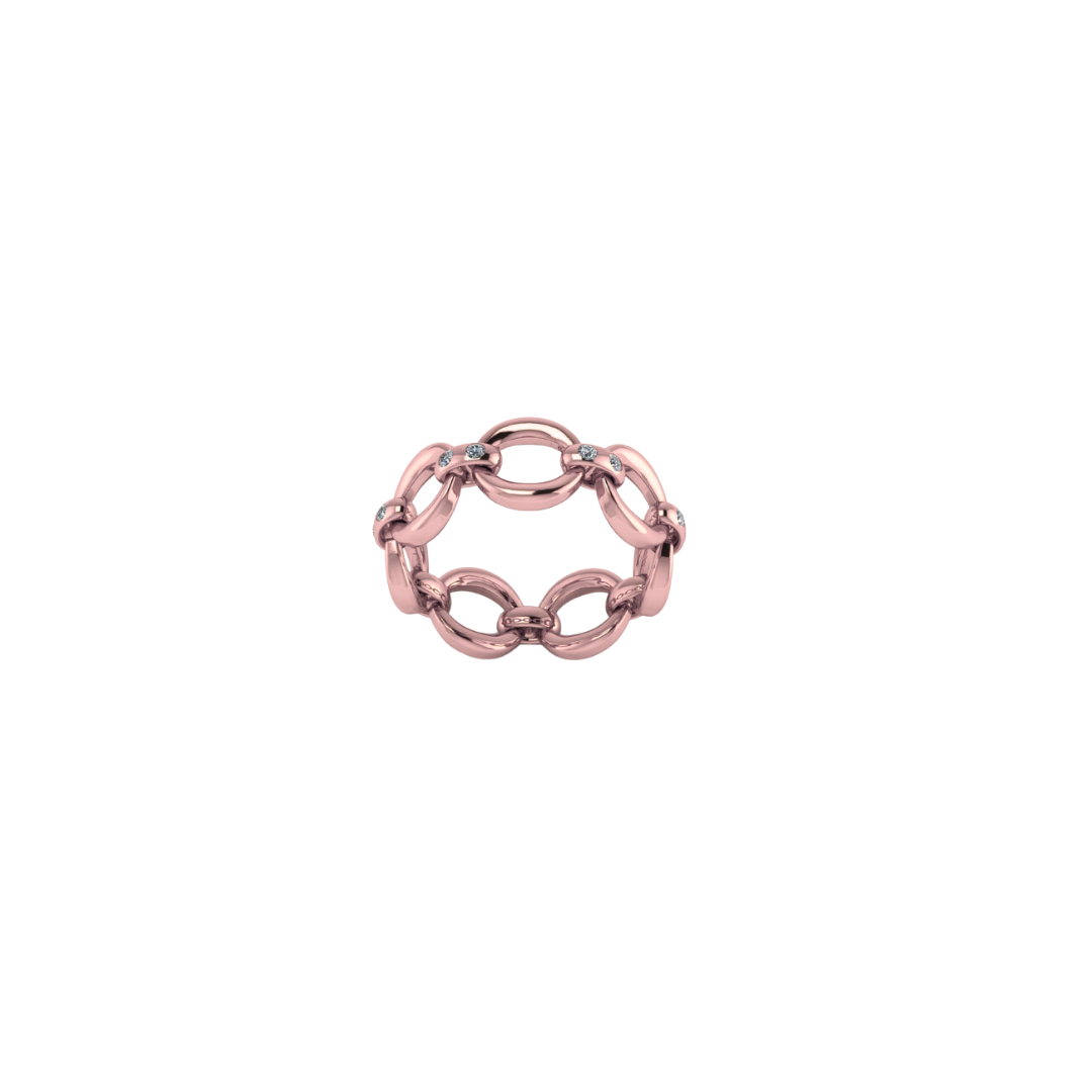 Lawson Twin Chain Ring – Henri Noël