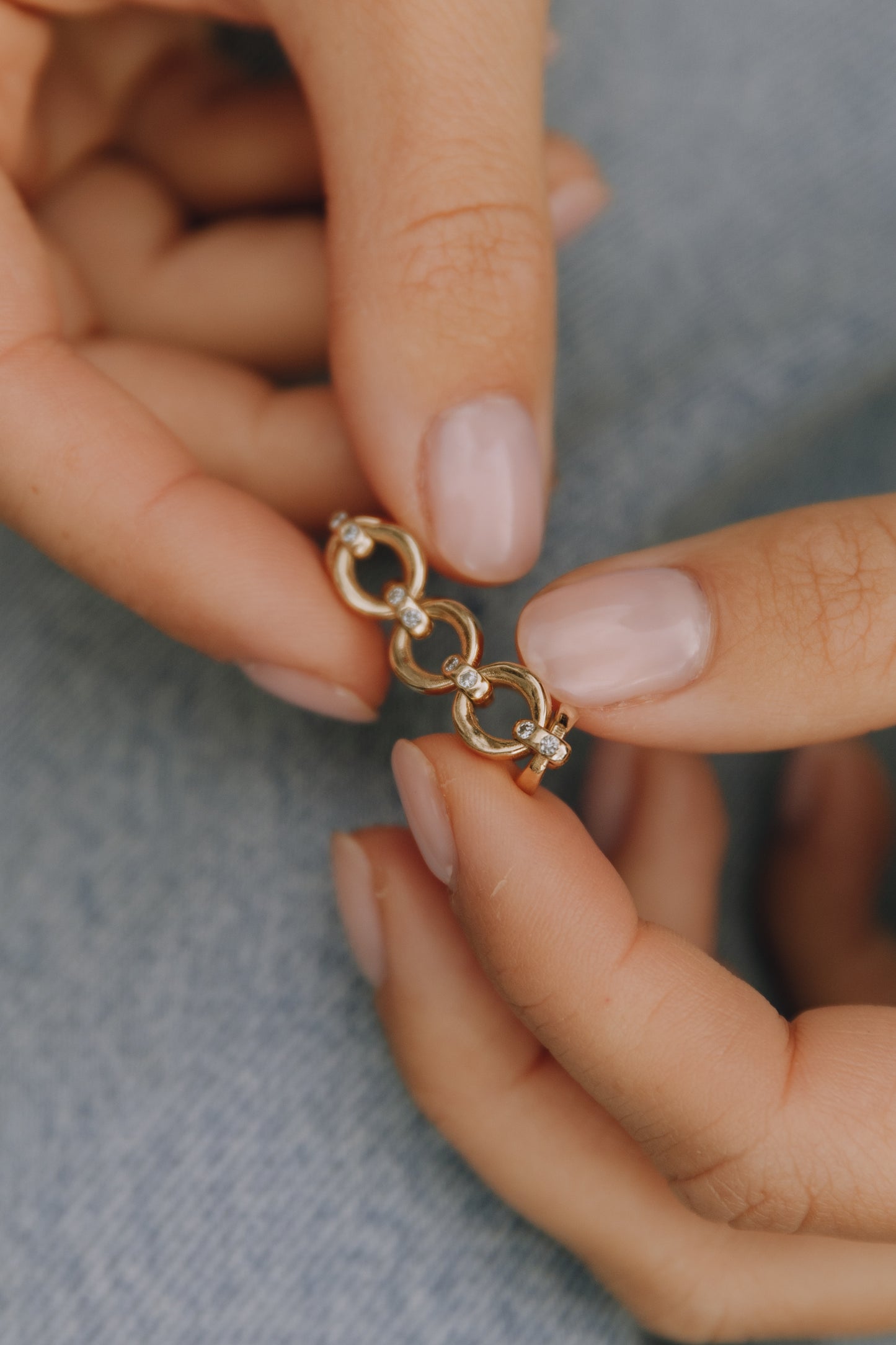 Lawson Twin Chain Ring – Henri Noël