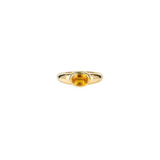 Lily Yellow Sapphire Ring – Henri Noël