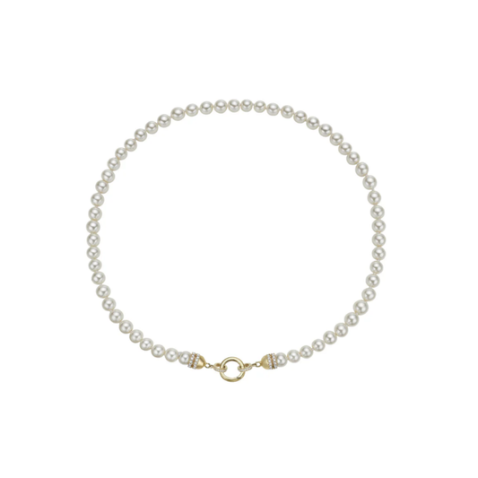 Lionheart- Bead Pearl Chain