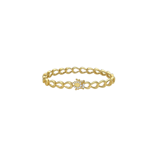 Lionheart- Legacy Diamond Horseshoe Bracelet