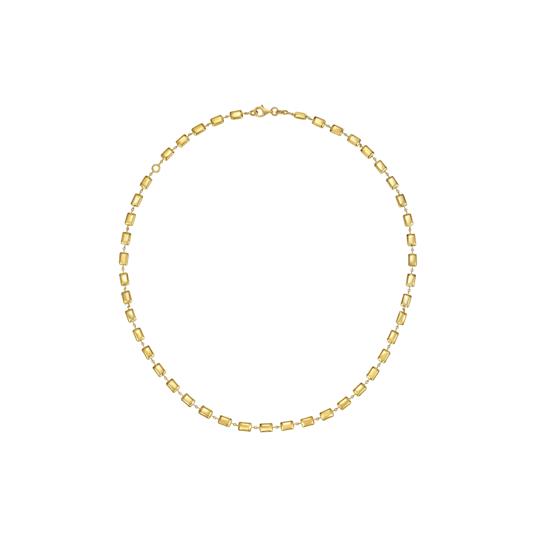 Lionheart- Puff Rectangular Pillow Link Chain