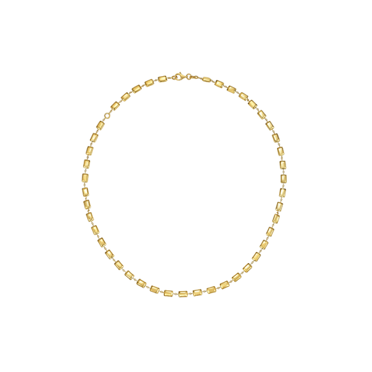 Lionheart- Puff Rectangular Pillow Link Chain