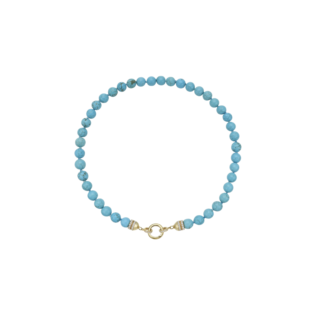 Lionheart- Turquoise Bead Chain