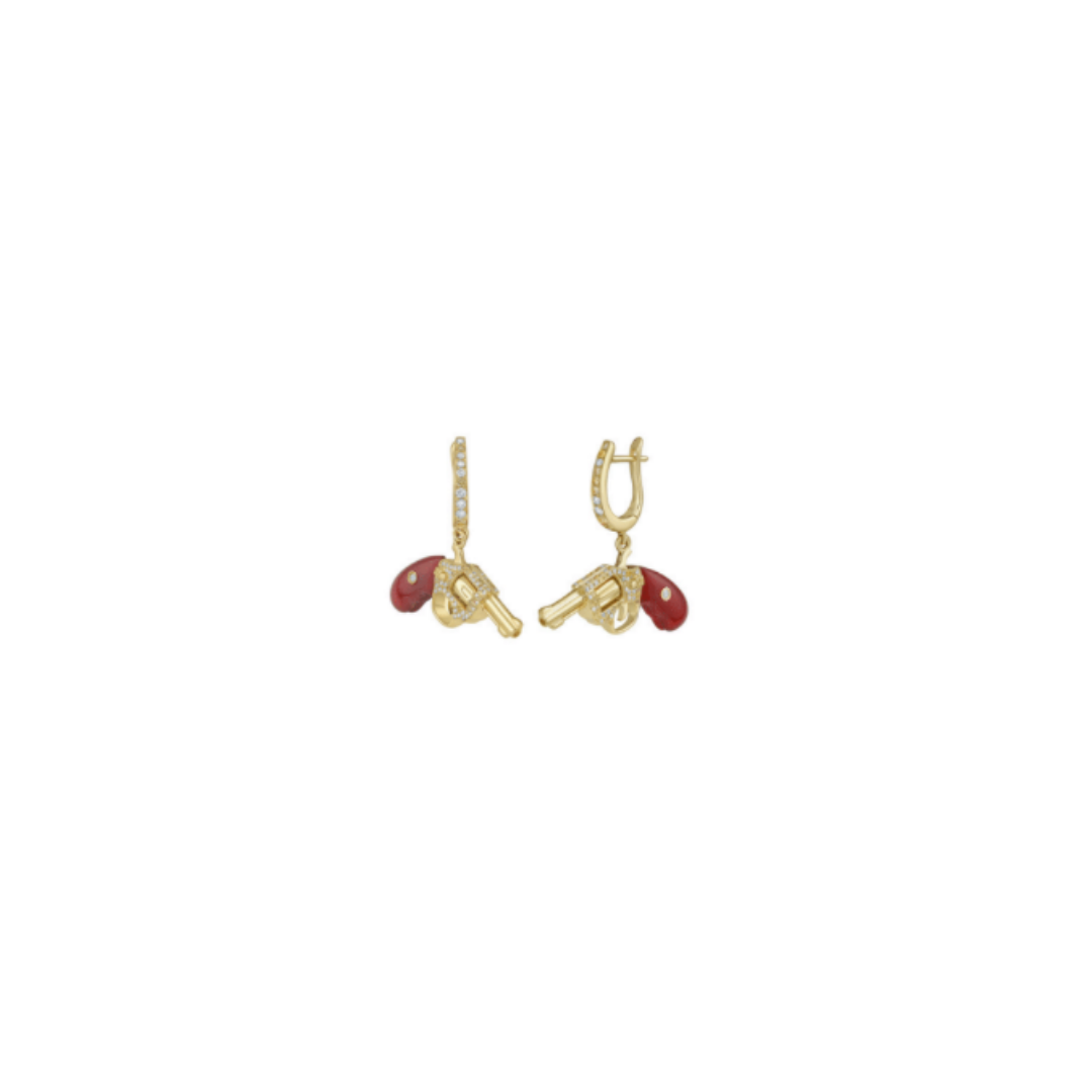 Lionheart- Wild Wild West Small Earrings – Henri Noël
