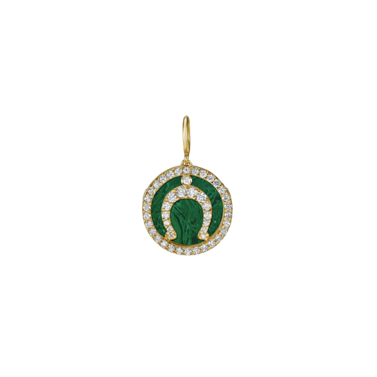 Lionheart- Mini Lucky Horseshoe Interchangeable Gemstone Charm – Henri Noël