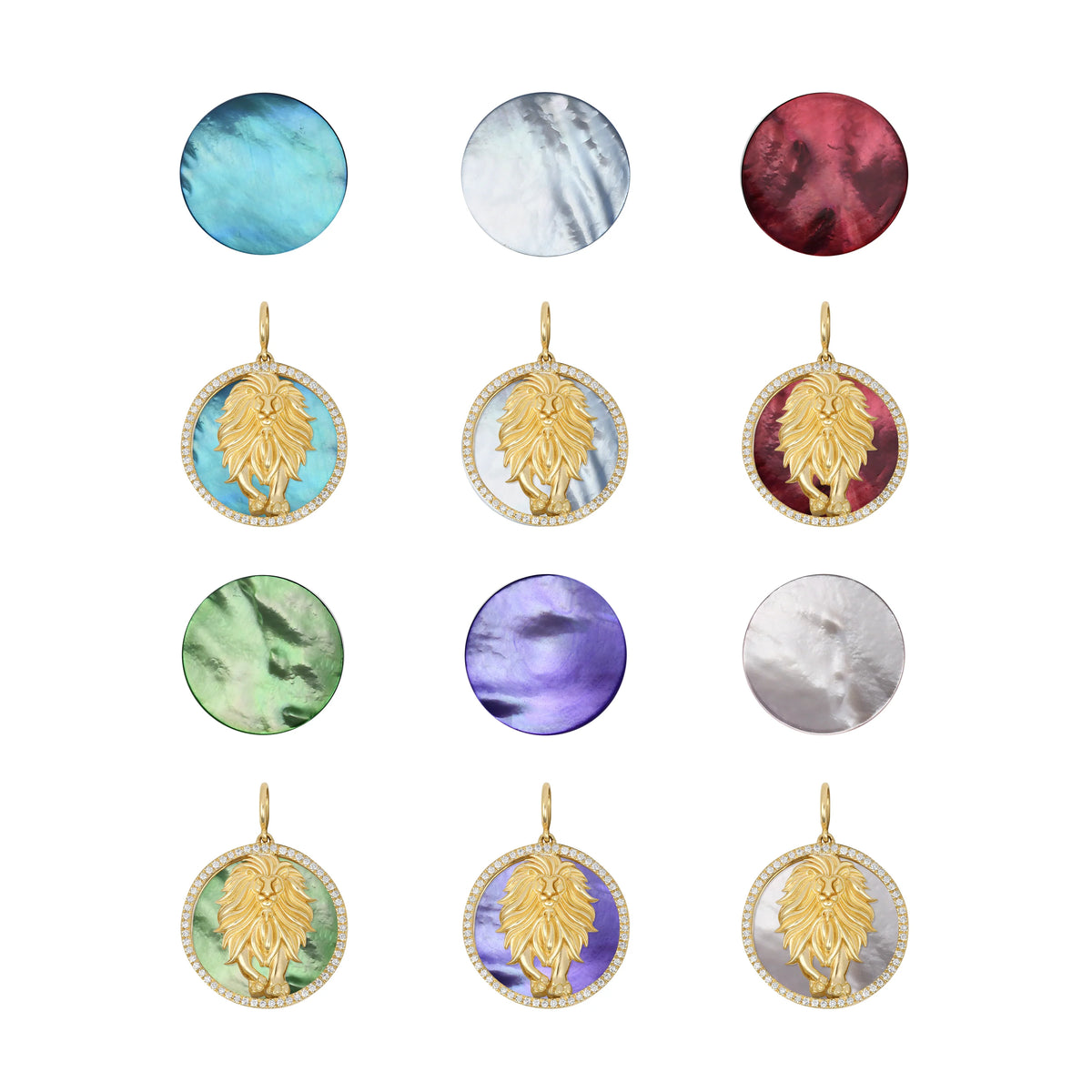 Lionheart- Ryder Horse Interchangeable Gemstone Charm – Henri Noël