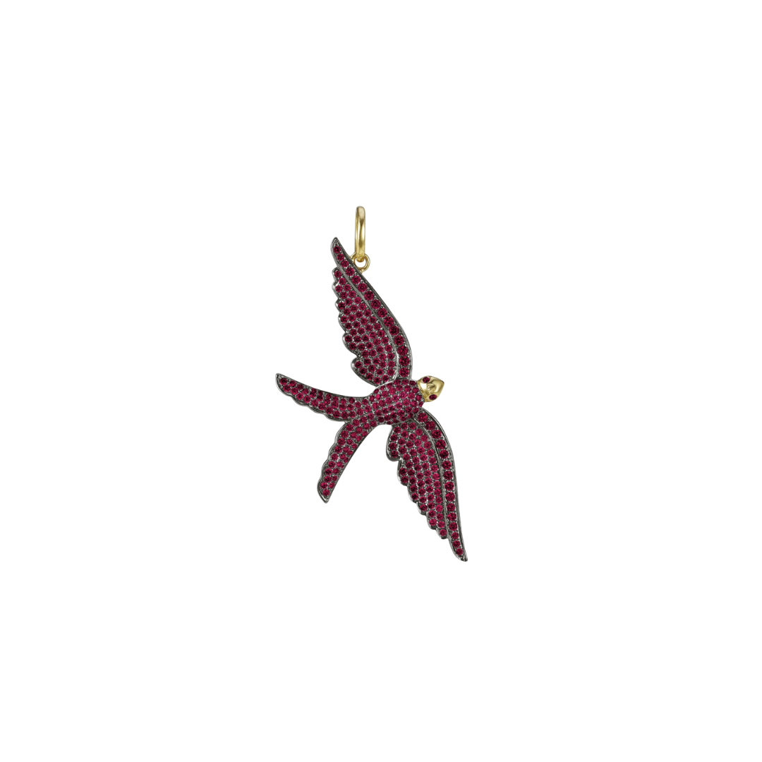 Lionheart- Wings of Love Swallow Charm – Henri Noël