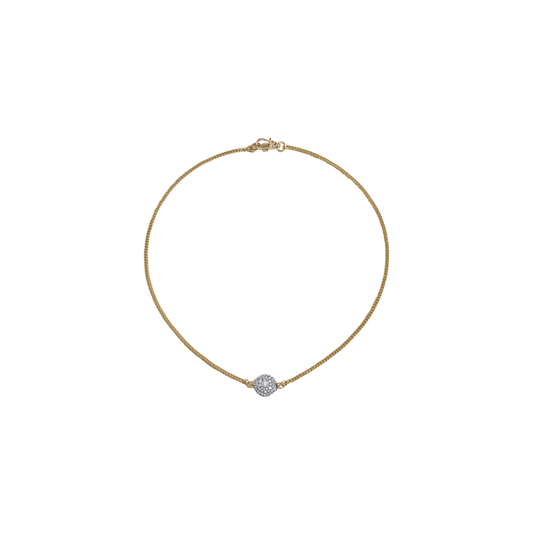 Lucy Delius- Diamond Baby Pocket Watch Necklace