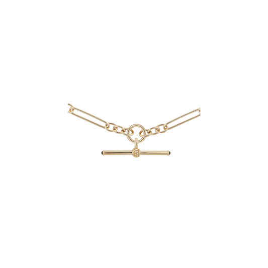 Lucy Delius- Gold T-Bar with Emerald Cabochons – Henri Noël