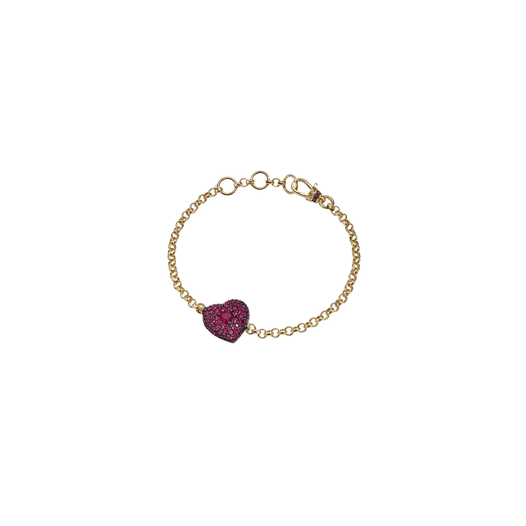 Lucy Delius- Ruby Chubby Love Bracelet – Henri Noël