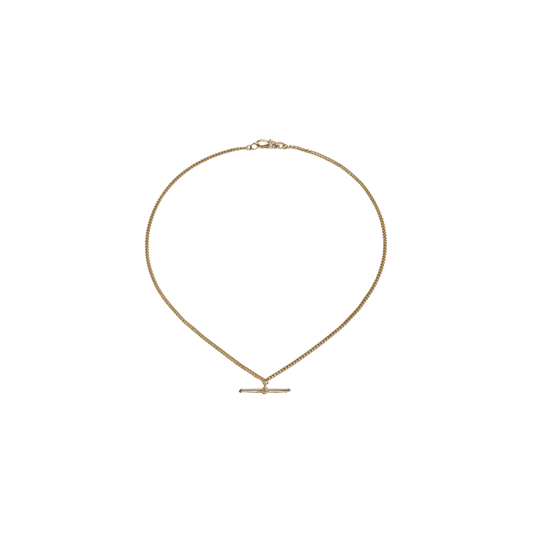 Lucy Delius- Tiny Gold T-Bar Necklace