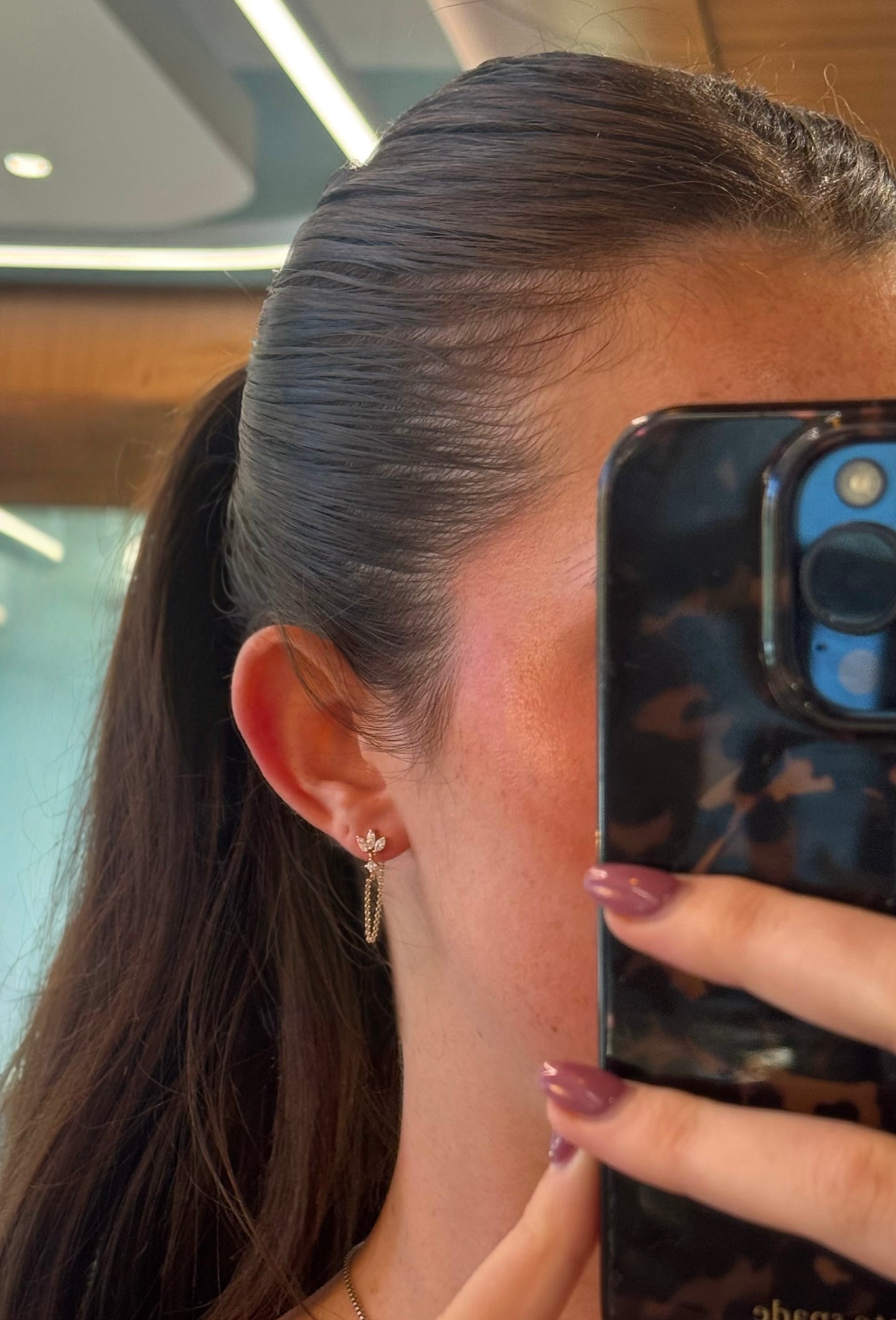 Marquise Drop Earrings – Henri Noël
