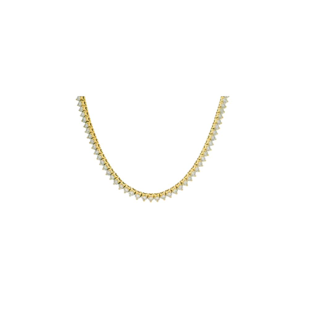 Martini Set Diamond Tennis Necklace – Henri Noël