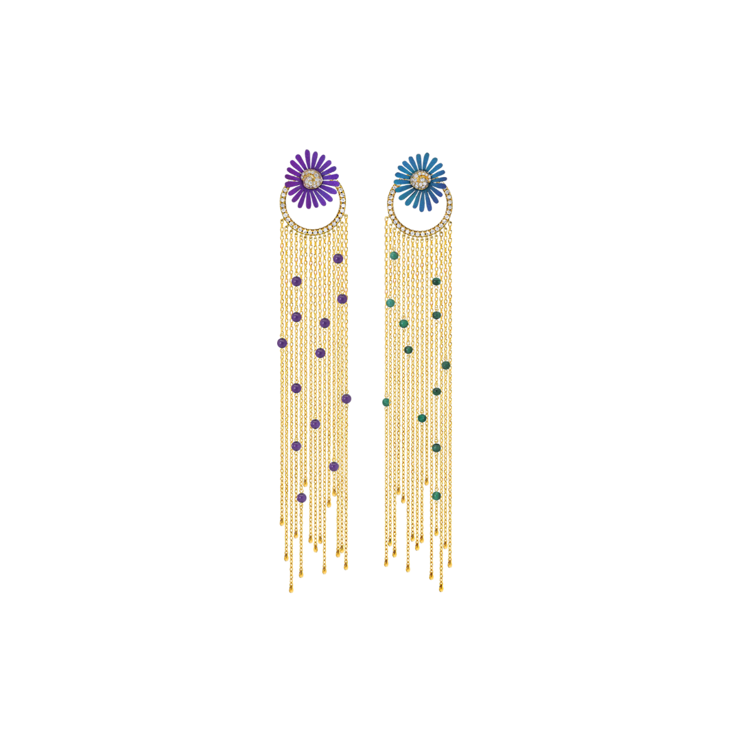 Mike Joseph- Petali Earrings – Henri Noël