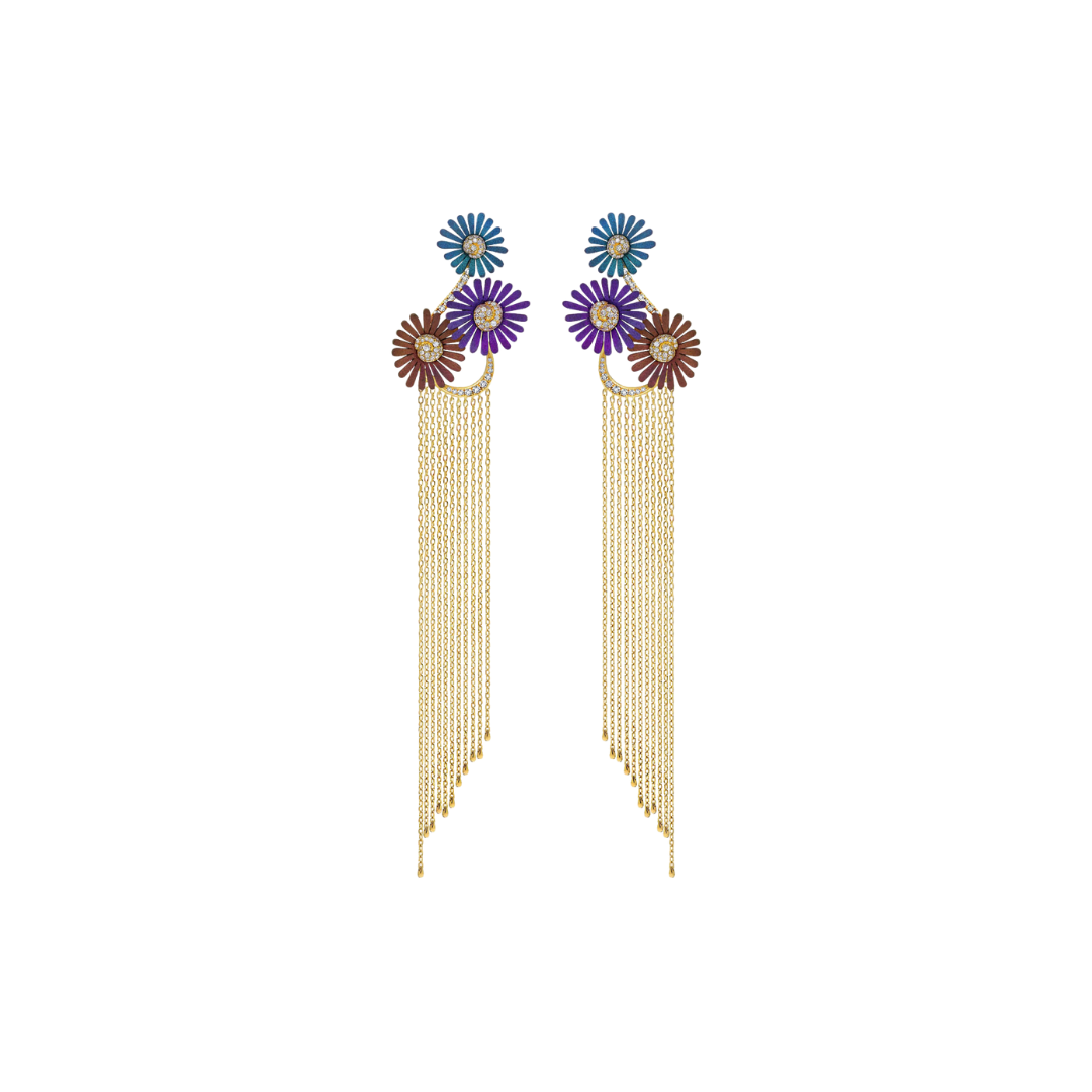 Mike Joseph- Petali Earrings – Henri Noël