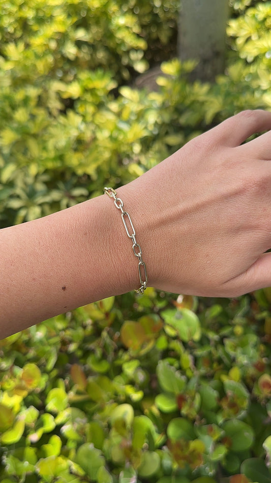 Mixed Paperclip Bracelet – Henri Noël