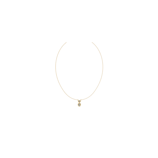 Double Diamond Necklace – Henri Noël
