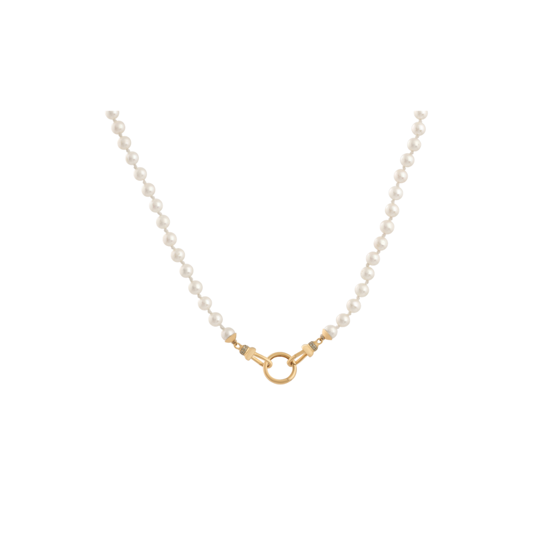 Pearl Clasp Necklace