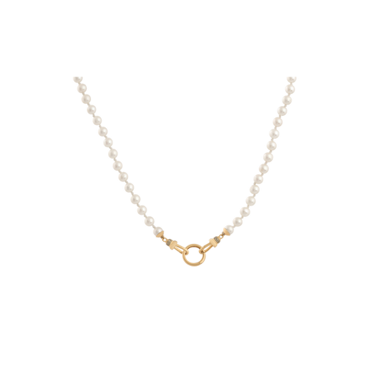 Pearl Clasp Necklace