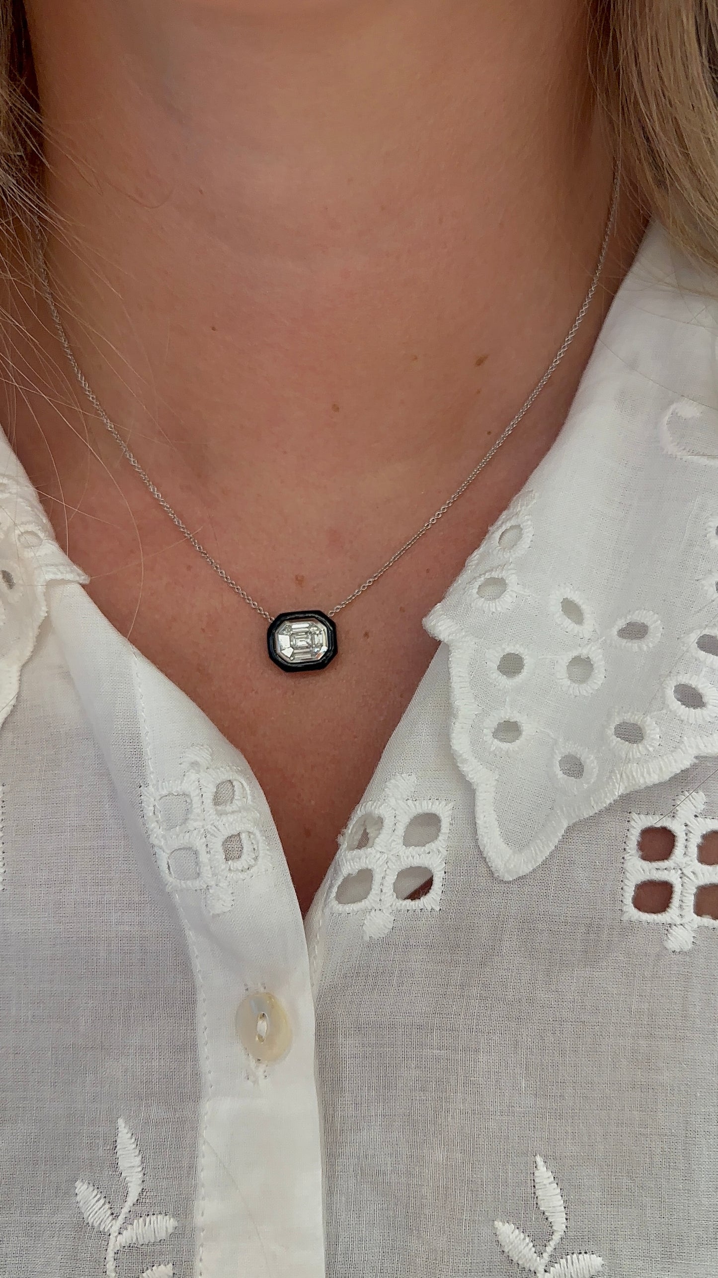 Nikos Koulis- Diamond Oui Necklace – Henri Noël