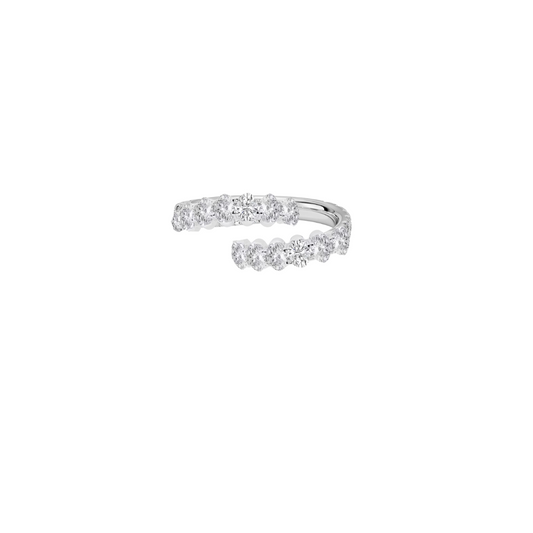 Oval Diamond Pippa Ring – Henri Noël