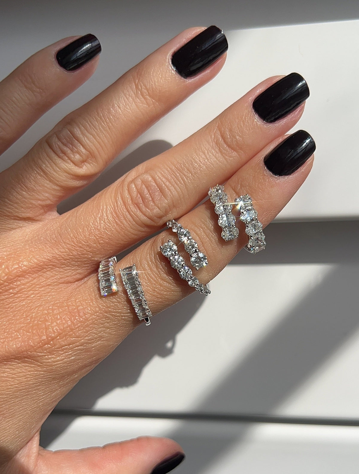 Oval Diamond Pippa Ring – Henri Noël