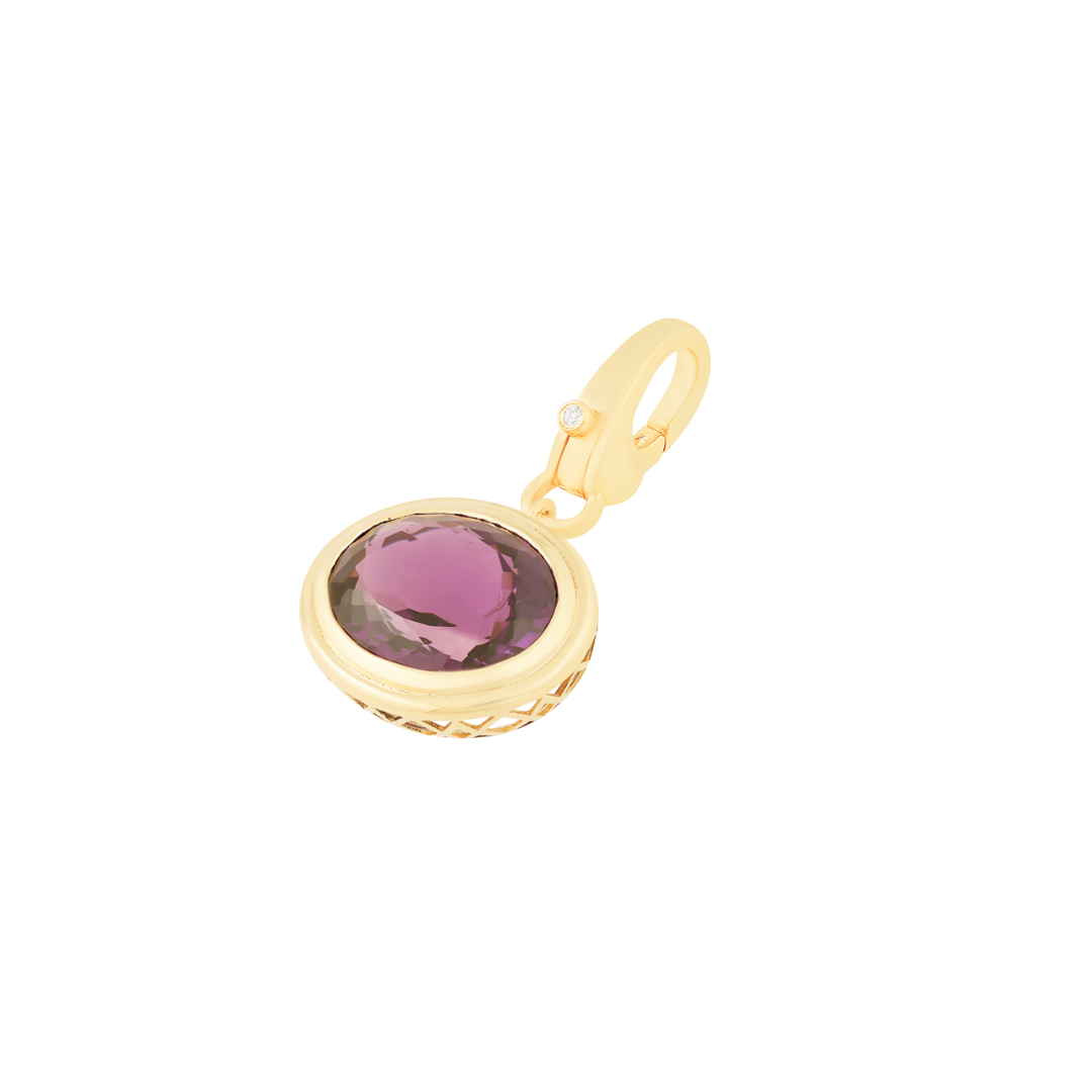 Violet Muse Amethyst Pendant