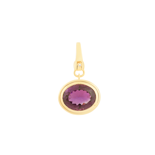 Violet Muse Amethyst Pendant