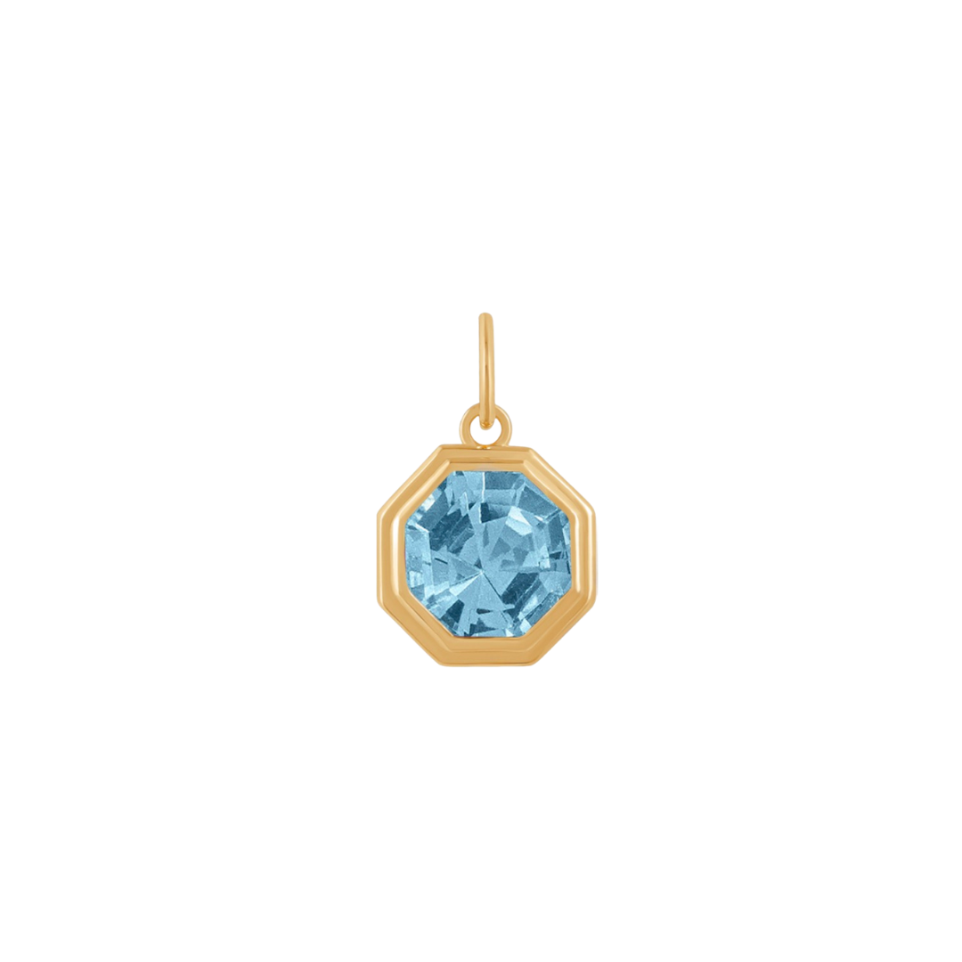 Skyline Blue Topaz Pendant