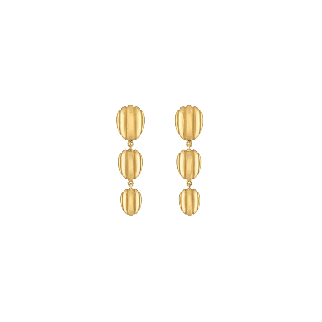 Pamela Zamore - Eos Triple Egg Earrings – Henri Noël