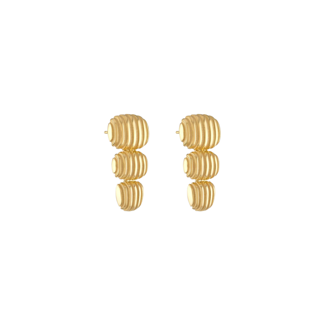 Pamela Zamore - Isla Oval Taper Earrings – Henri Noël
