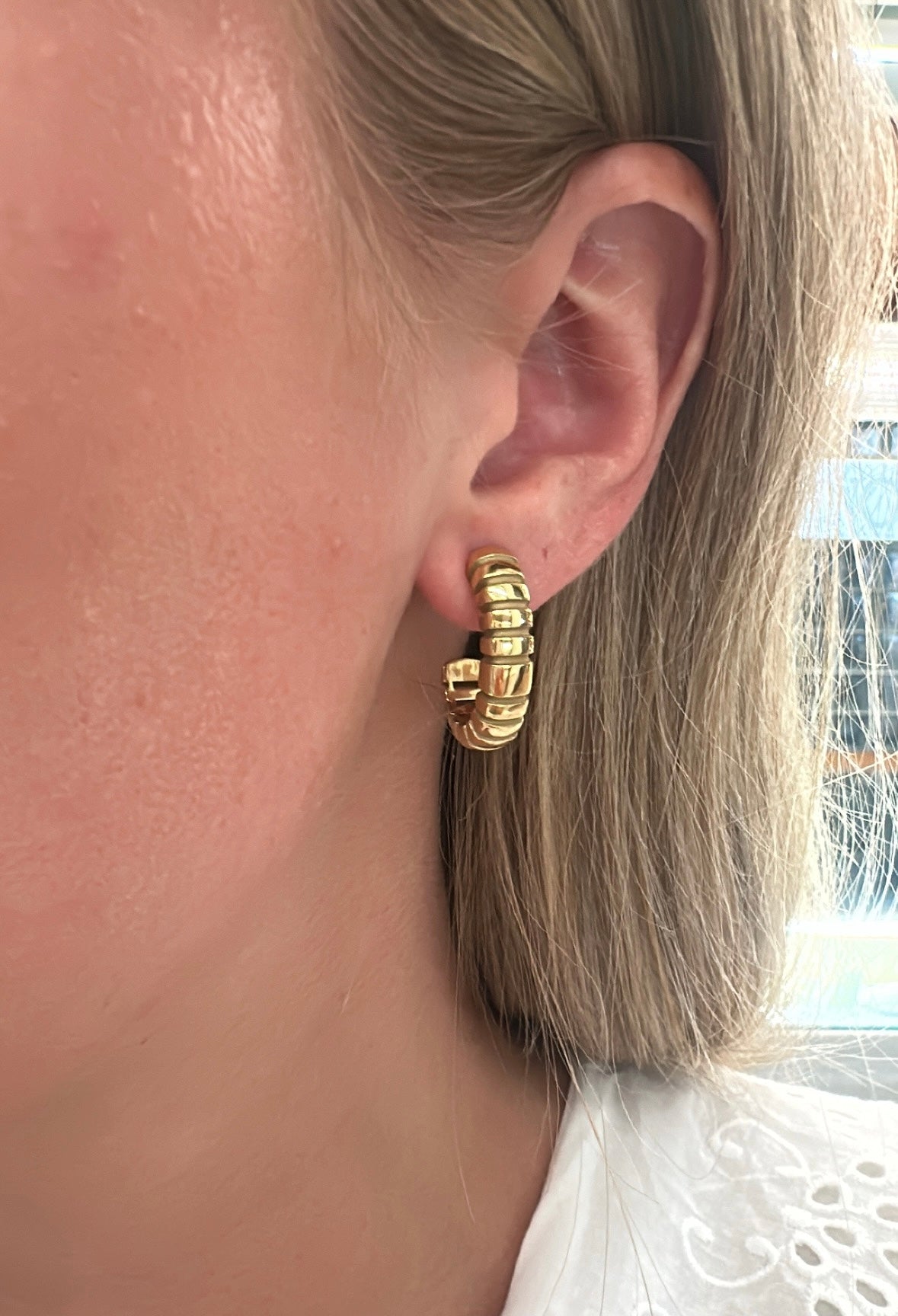 Pamela Zamore - Orla Oval Hoops – Henri Noël