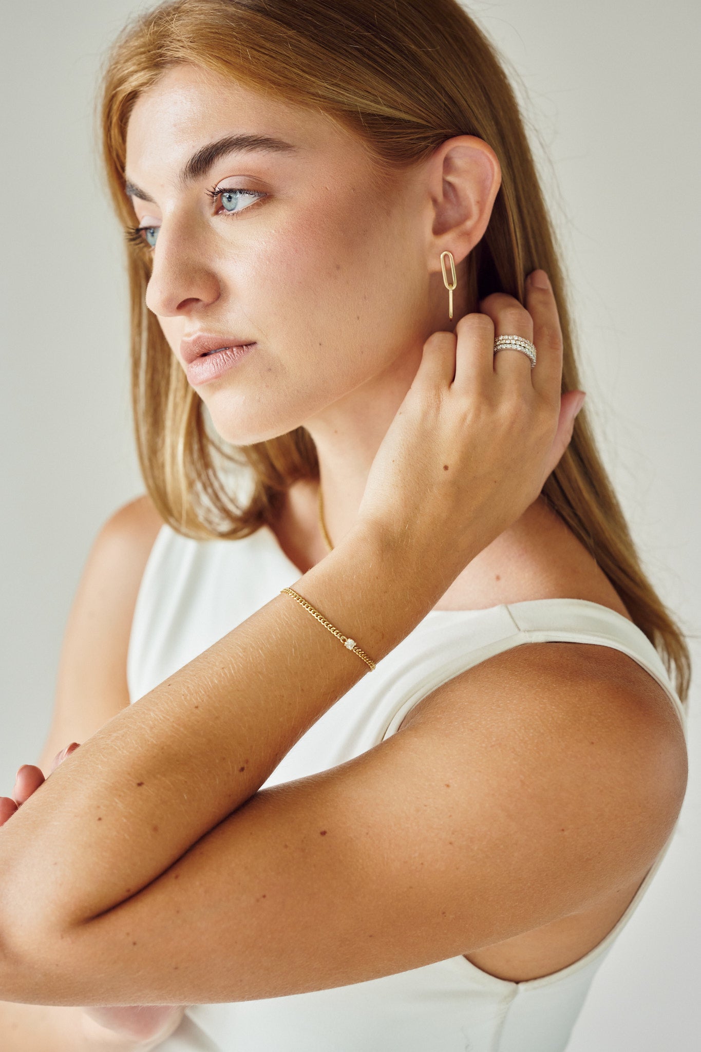 Paperclip Earrings – Henri Noël