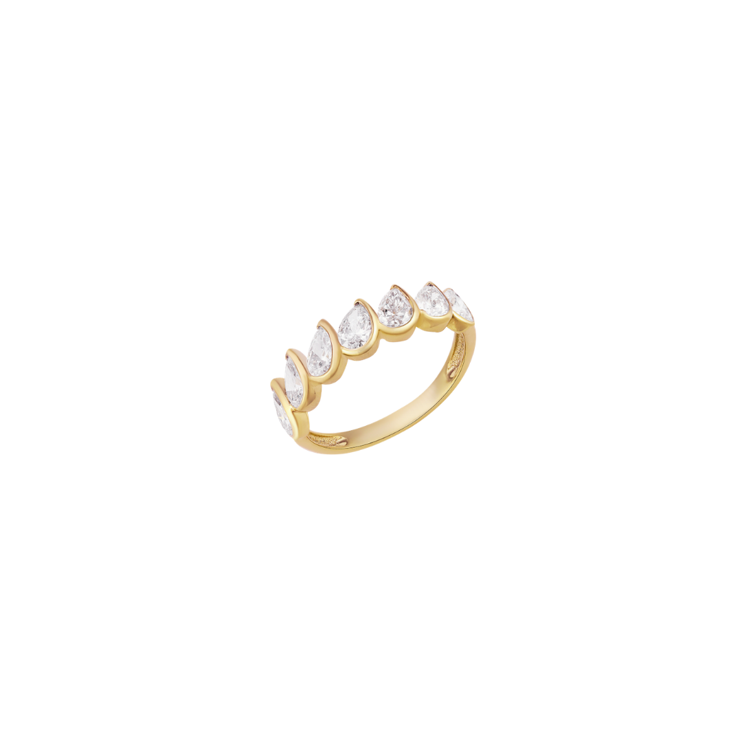 Pear Diamod Band – Henri Noël