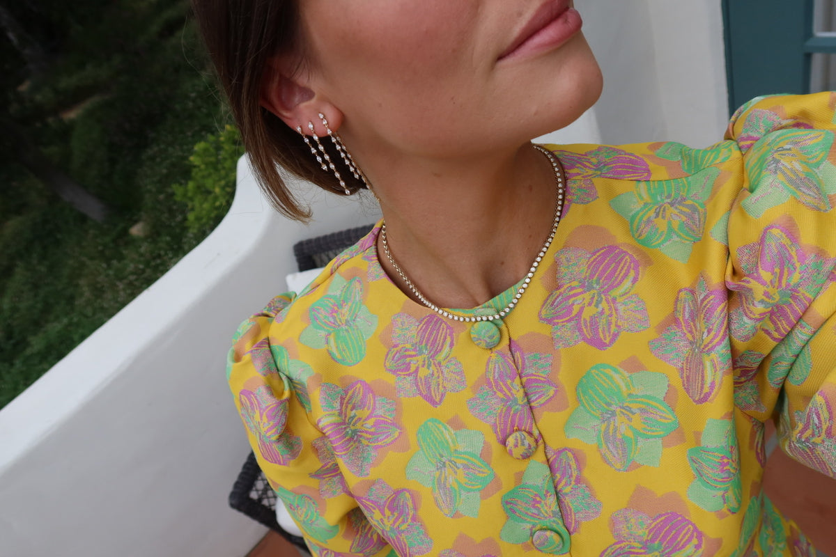 Pear and Marquise Duster Earrings – Henri Noël