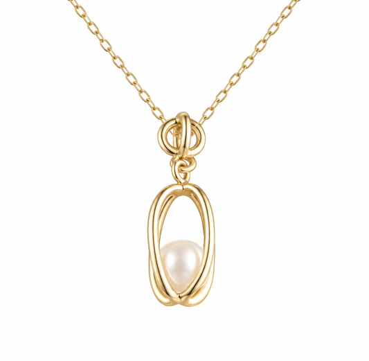 Pearl Cage Necklace – Henri Noël
