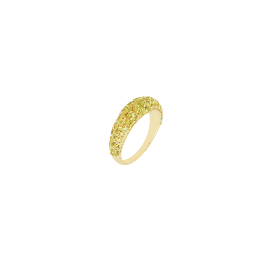 Peridot Dome Ring – Henri Noël