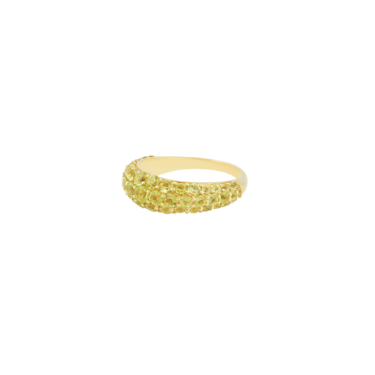 Peridot Dome Ring – Henri Noël