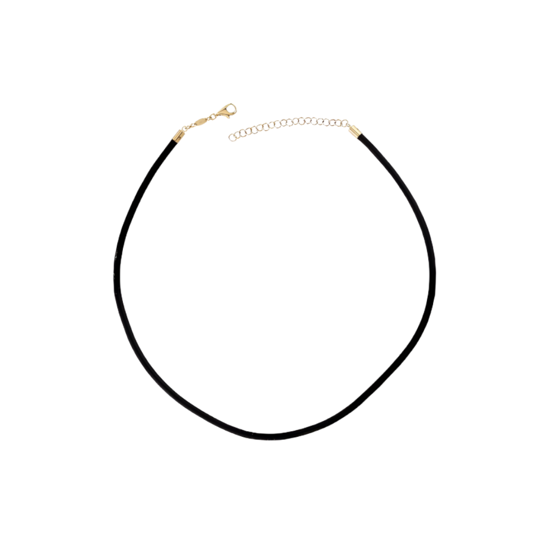 Black Cord Necklace – Henri Noël