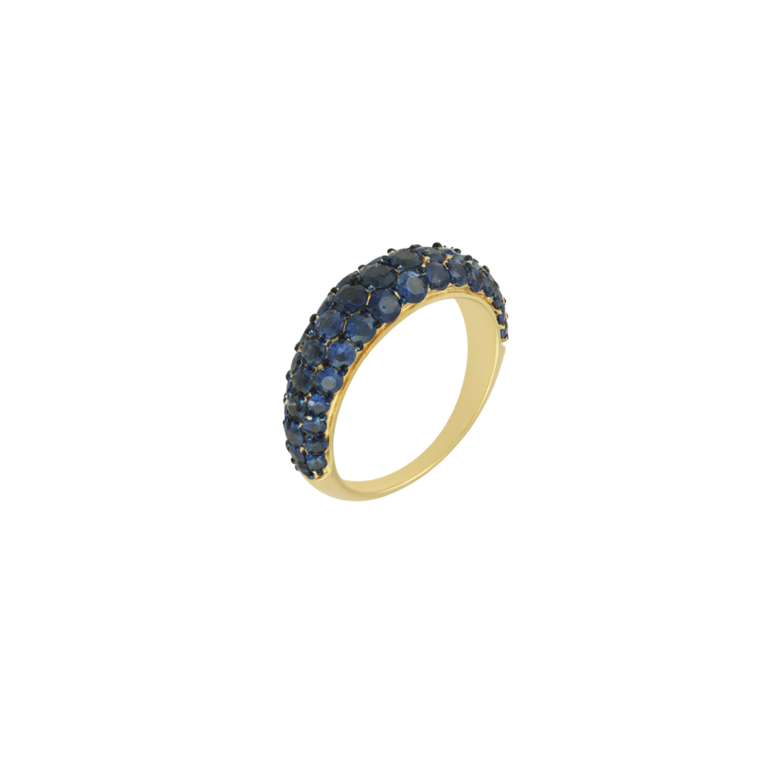 Sapphire Dome Ring