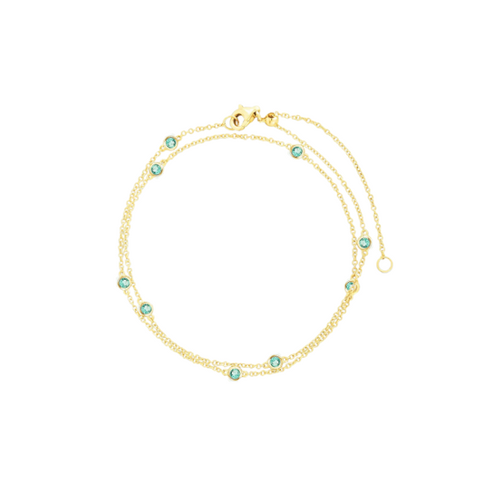 Two-Way Gemstone by the Inch Necklace