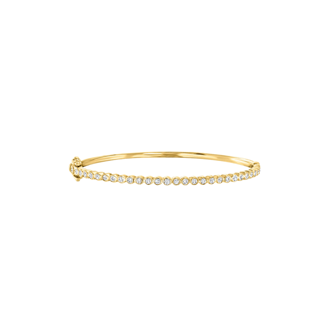 Diamond Bezel Bangle