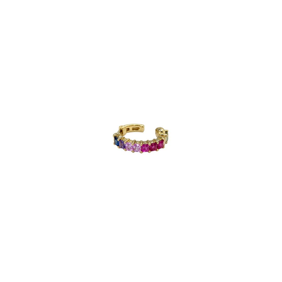 Rainbow Sapphire Ear Cuff – Henri Noël